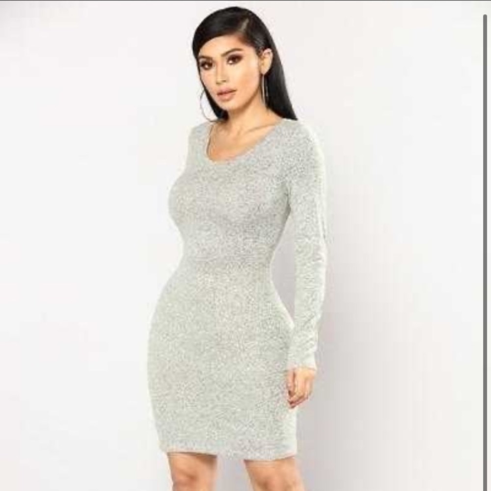 NWOT, BodyCon Sweater Dress.